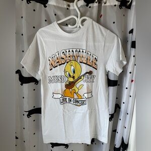 White Nashville Tweety Bird T-Shirt